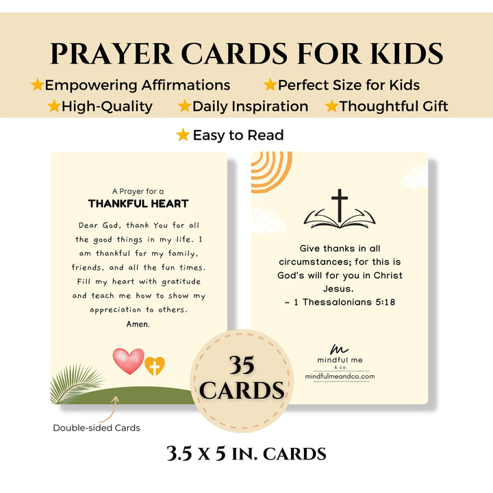 Prayer Affirmation cards kid bible affirmations kids gift christian gifts stocking stuffers daily girl boy positive religious growth mindset for verse a day blessings verses class card  biblical lessons study promises quotes accessories girls christian games story memory flashcards stocking stuffers mindful me and co